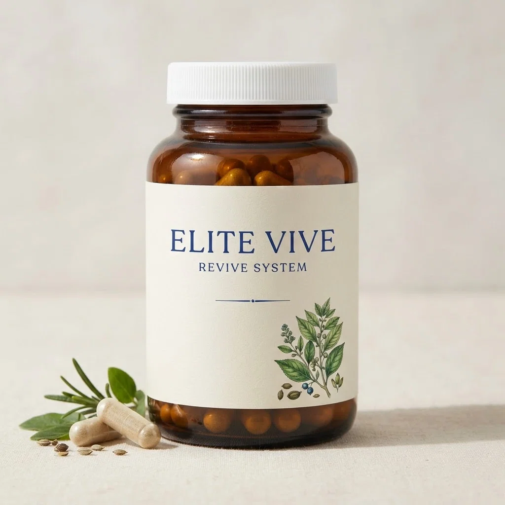 Elite Vive Revive System capsule bottle